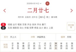 2026年4月14日每日五行穿衣指数解读搭配