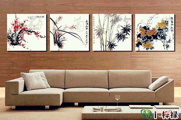 家里客厅挂什么风水画好