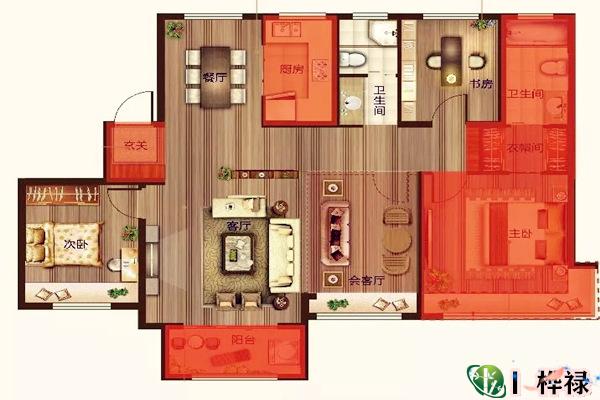 什么房子越住越富户型图