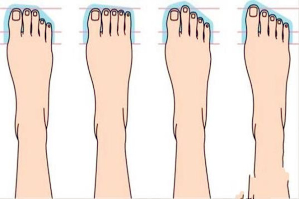 脚趾长短看命运好坏