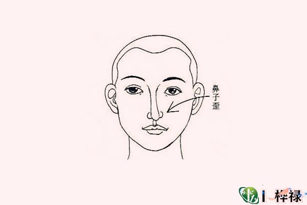 鼻子歪的面相解析