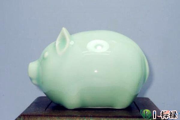 陶瓷猪储钱罐摆放风水