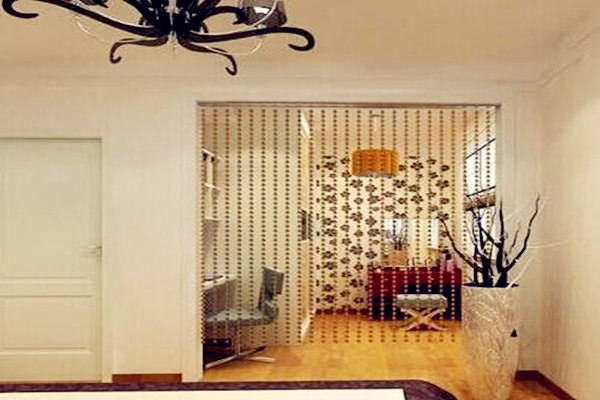 住宅内挂门帘风水