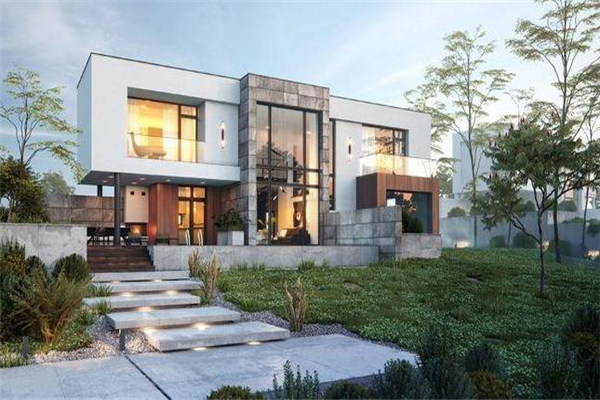 别墅庭院背阴风水好吗