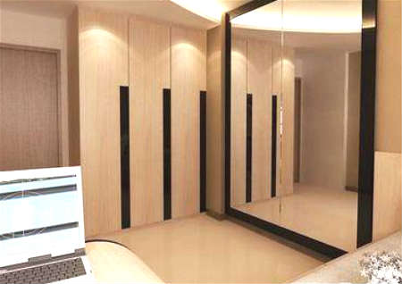 客厅镜摆放最佳位置