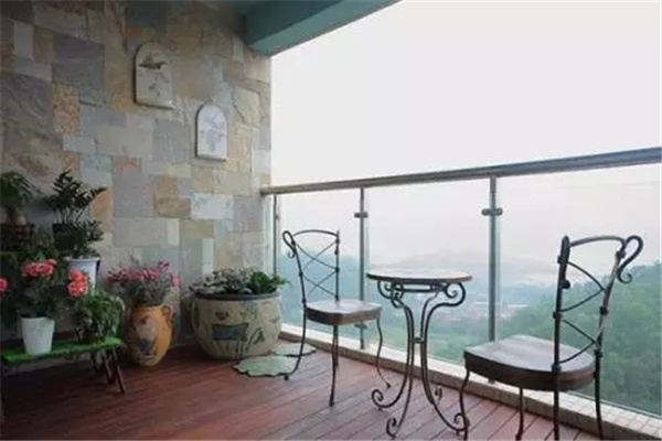 住宅阳台与贫富的关系