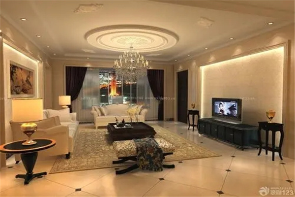 客厅天花板装修风水禁忌