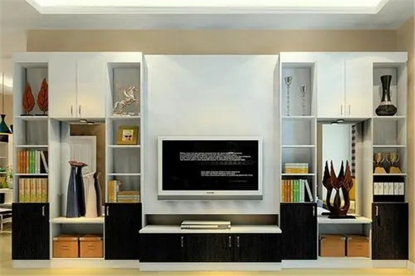 住宅客厅组合柜摆放风水