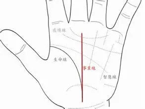 ​手掌上升线的看法