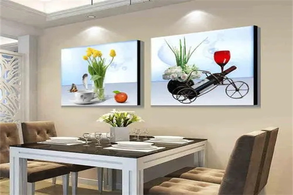 住宅餐厅挂画风水讲究