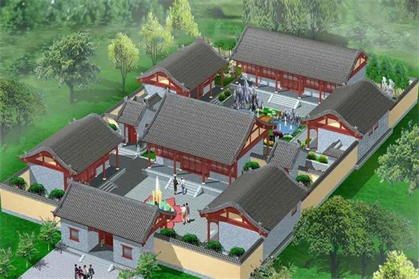 ​农村四合院聚气纳财风水