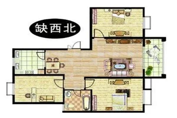 缺角房子风水破解