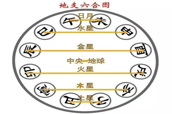 八字十二地支六合的看法