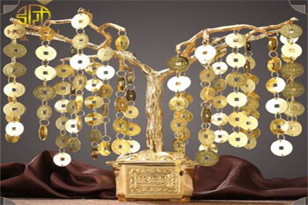 店内风水饰品摆放