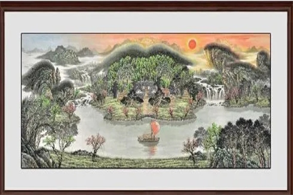 客厅挂风水画的选择要点