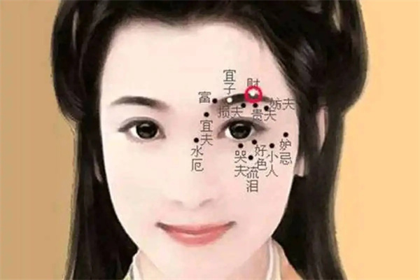 眉毛里有痣好吗