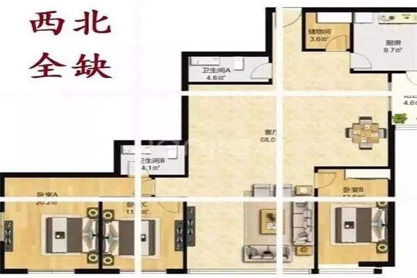 房子缺西北角风水上怎么说（房屋缺西北角的最佳化解方法）