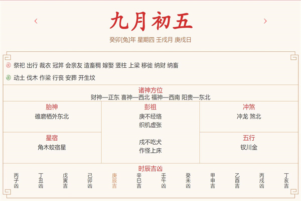 每日运势解读：2023年10月20日穿衣指数