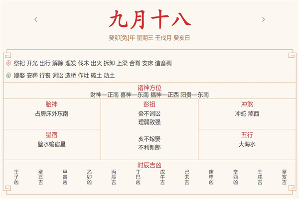 每日运势解读：2023年11月1日穿衣指数