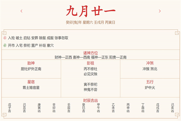  每日运势解读：2023年11月4日穿衣指数