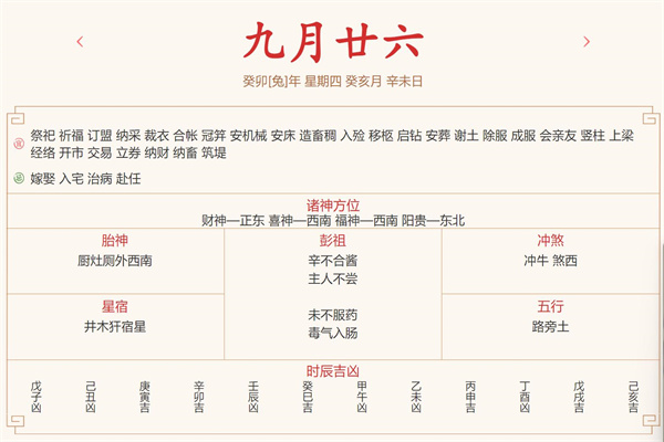  每日运势解读：2023年11月9日穿衣指数