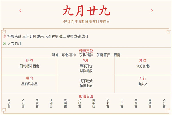  每日运势解读：2023年11月12日穿衣指数