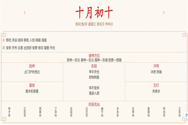 每日运势解读：2023年11月22日穿衣指数