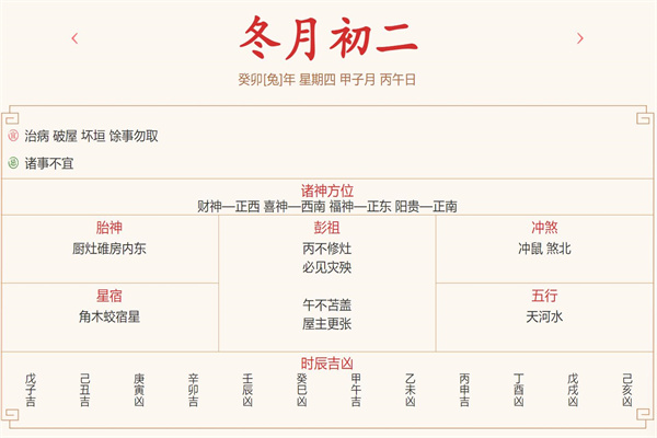 2023年12月14日每日五行穿衣指数解读搭配