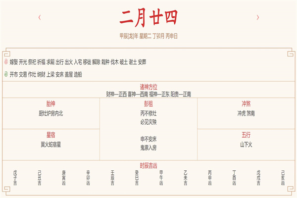 2024年4月2日每日五行穿衣指数解读搭配