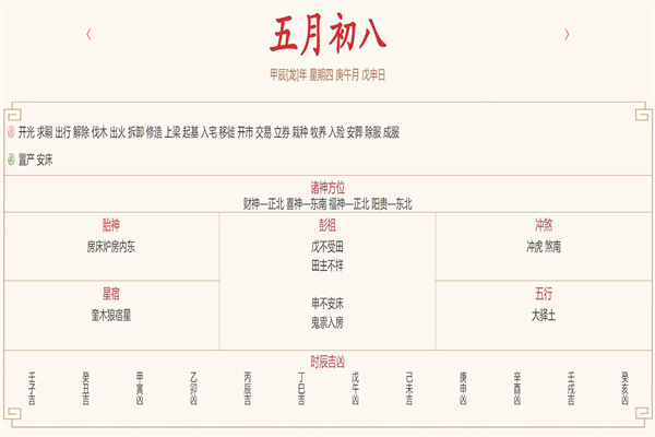 2024年6月13日每日五行穿衣指数解读搭配