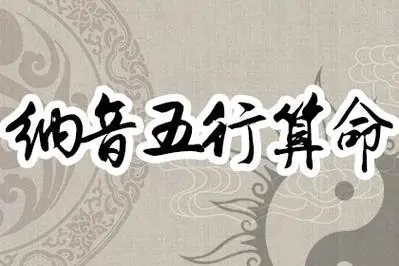 八字纳音中有什么金