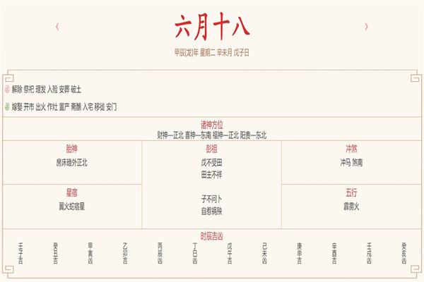 2024年7月23日每日五行穿衣指数解读搭配