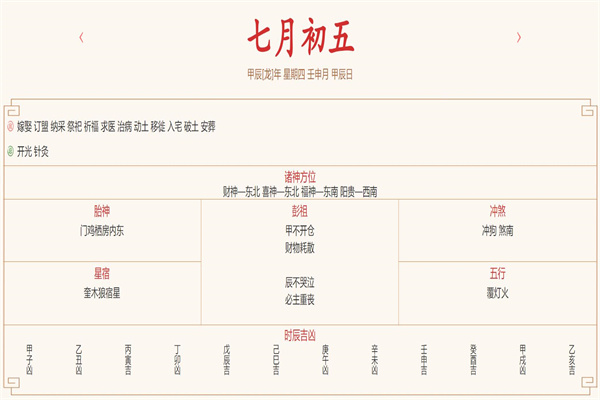 2024年8月8日每日五行穿衣指数解读搭配