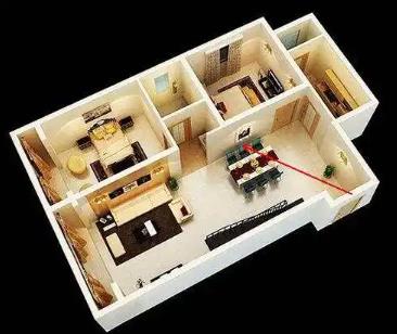 客厅最旺财布局