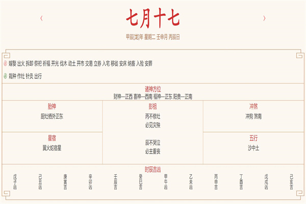 2024年8月20日每日五行穿衣指数解读搭配
