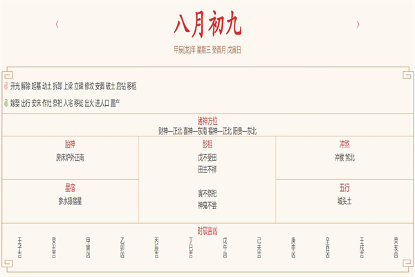 2024年9月11日每日五行穿衣指数解读搭配