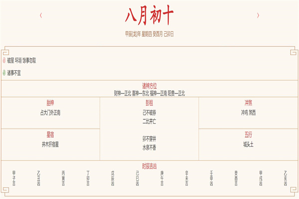 2024年9月12日每日五行穿衣指数解读搭配