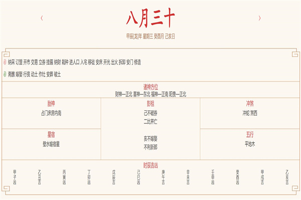 2024年10月2日每日五行穿衣指数解读搭配