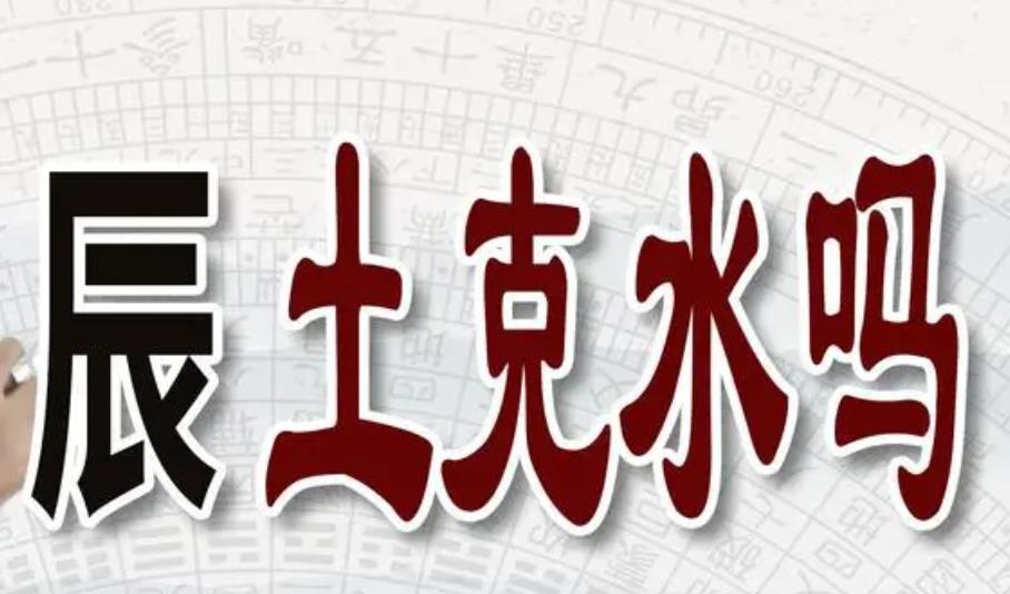 八字地支辰土克水吗
