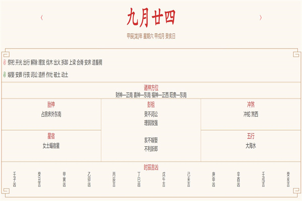 2024年10月26日每日五行穿衣指数解读搭配