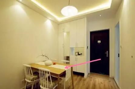 进门见餐桌风水好吗