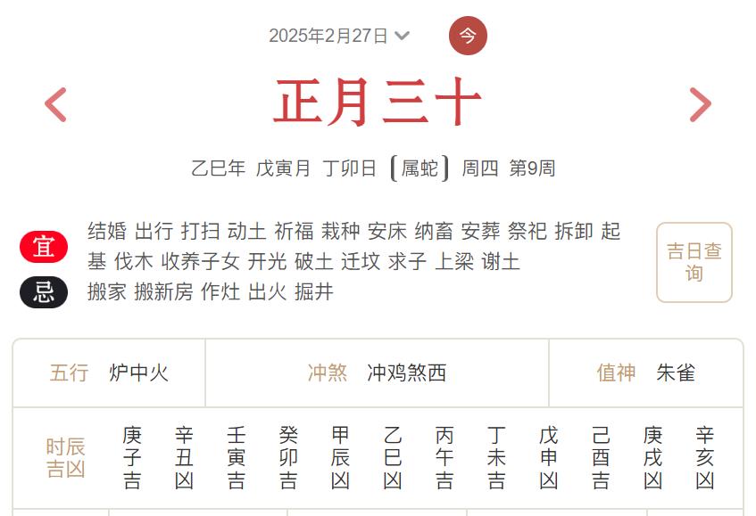 2025年2月27日每日五行穿衣指数解读搭配