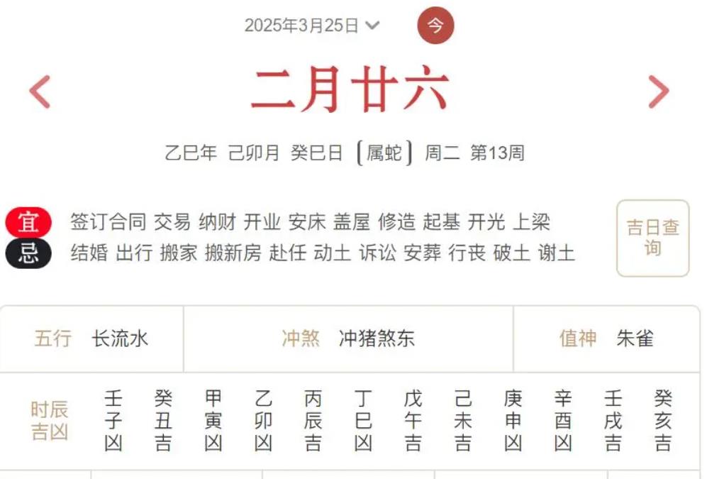 2025年3月26日每日五行穿衣指数解读搭配