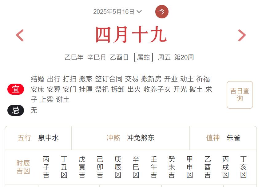 2025年5月16日每日五行穿衣指数解读搭配