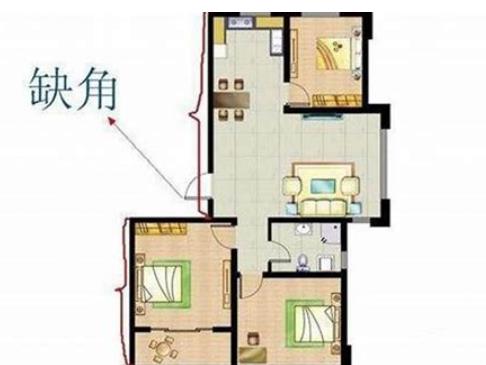 房子缺角的风水影响，如何化解