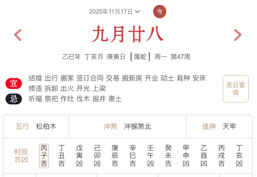 2025年11月18日每日五行穿衣指数解读搭配