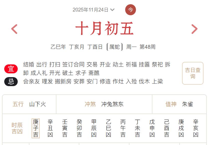 2025年11月25日每日五行穿衣指数解读搭配