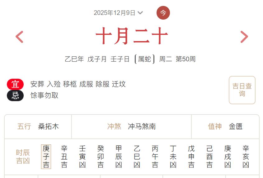 2025年12月9日每日五行穿衣指数解读搭配