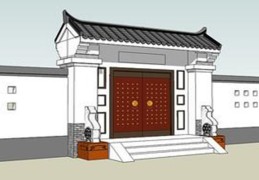 安装大门需要注意的风水事项