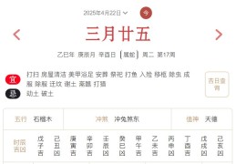 2025年4月22日每日五行穿衣指数解读搭配